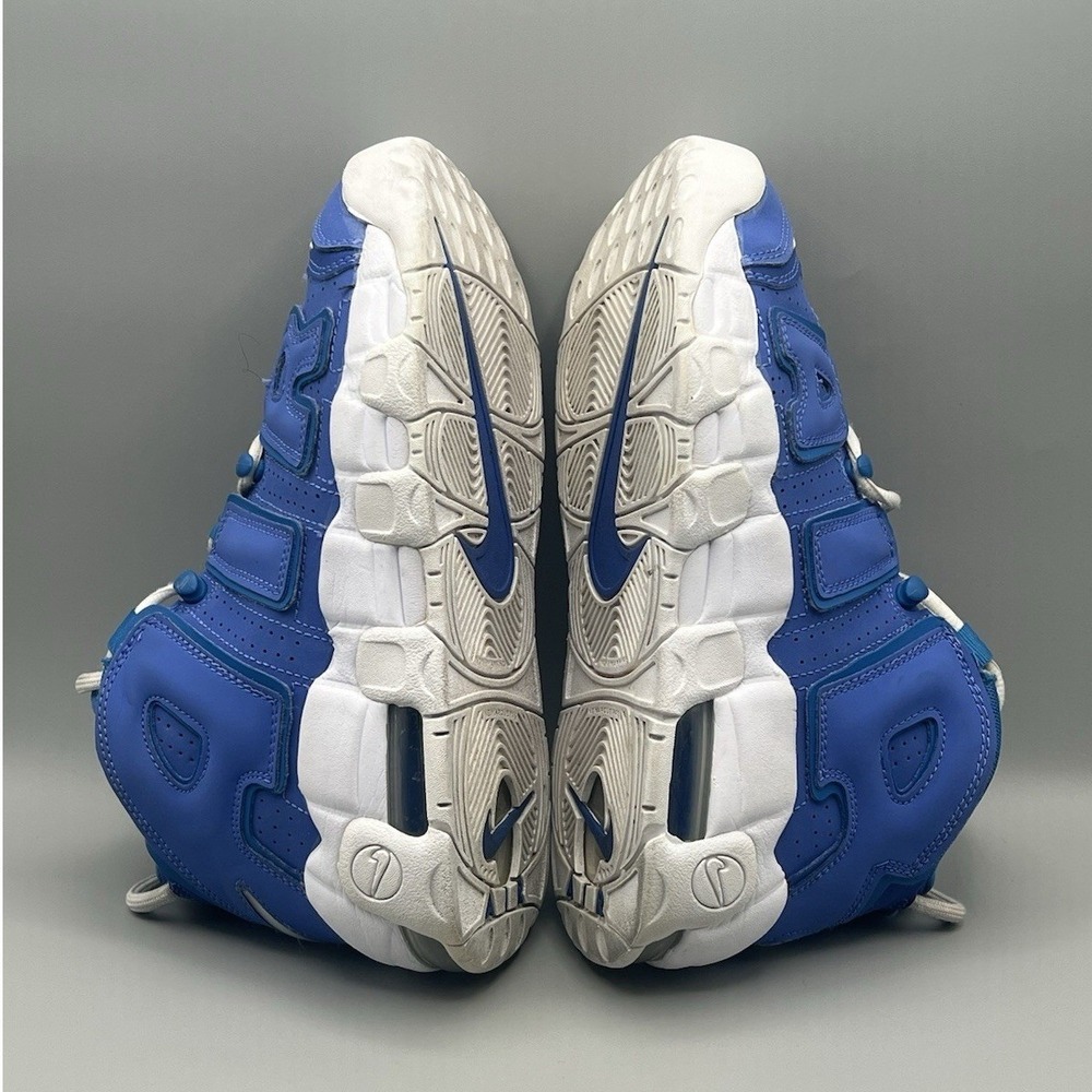 Nike Air More Uptempo Royal Blue Retro - Youth Size 7 Women's Size 8.5 USED - Picture 5 of 8